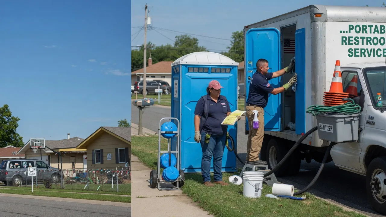 Porta Potty Rental in Fairfield, IA near me